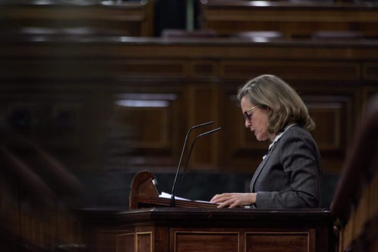 Europapress 5054610 Vicepresidenta Primera Gobierno Ministra Asuntos Economicos Nadia Calvino