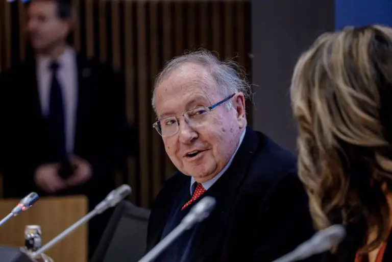 Ep El Presidente De La Camara De Comercio De Espana Jose Luis Bonet Interviene Durante El Encuentro
