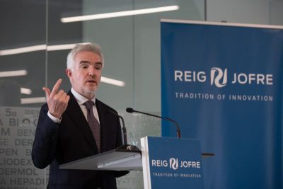 Europapress 4425148 Ceo Reig Jofre Ignasi Biosca Interviene Visita Sede Reig Jofre Sant Joan