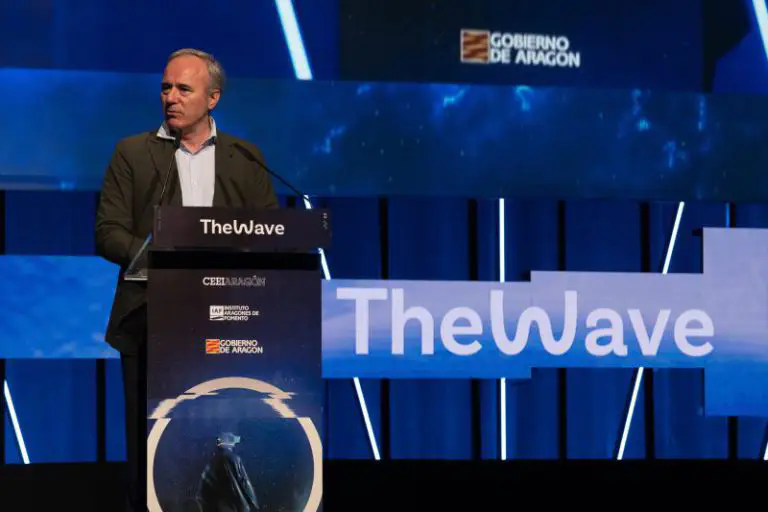 Europapress 5962910 Presidente Gobierno Aragon Jorge Azcon Intervenido Congreso The Wave