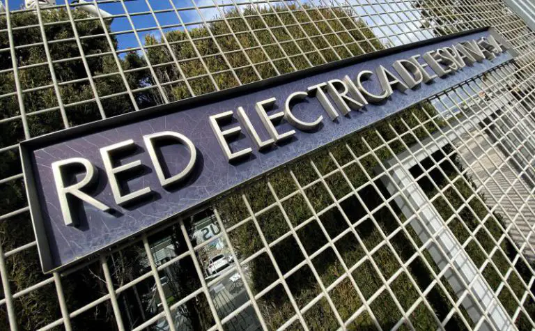 Europapress 2620794 Letrero Grupo Red Electrica Espana Sede Alcobendas Mismo Dia Corporacion