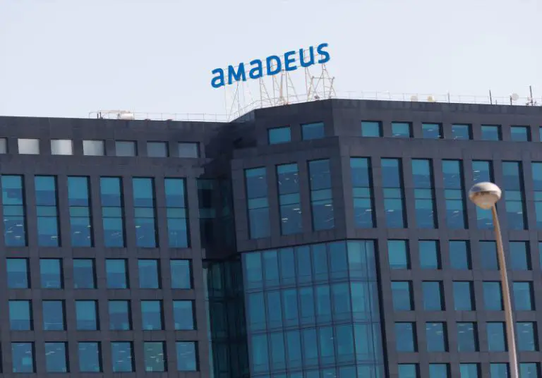 Europapress 5026186 Fachada Sede Amadeus Edificio Herre Marzo 2023 Madrid Espana Empresa