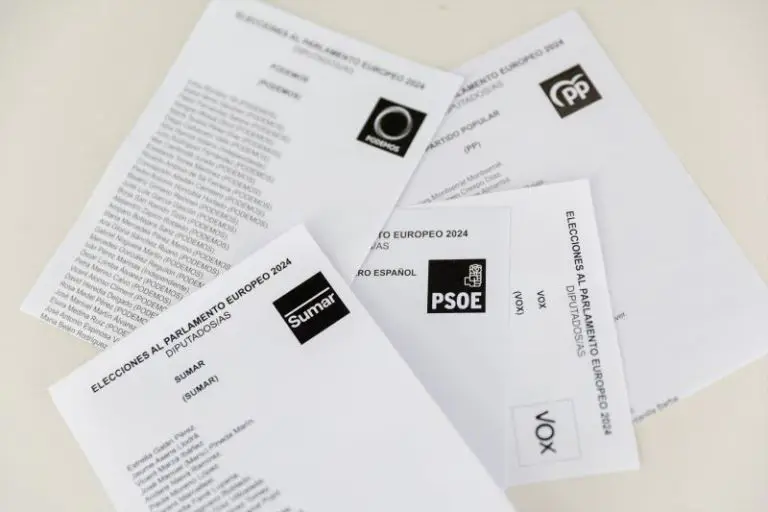 Europapress 6010562 Papeletas Electorales Diferentes Partidos Politicos Presentan Candidatos