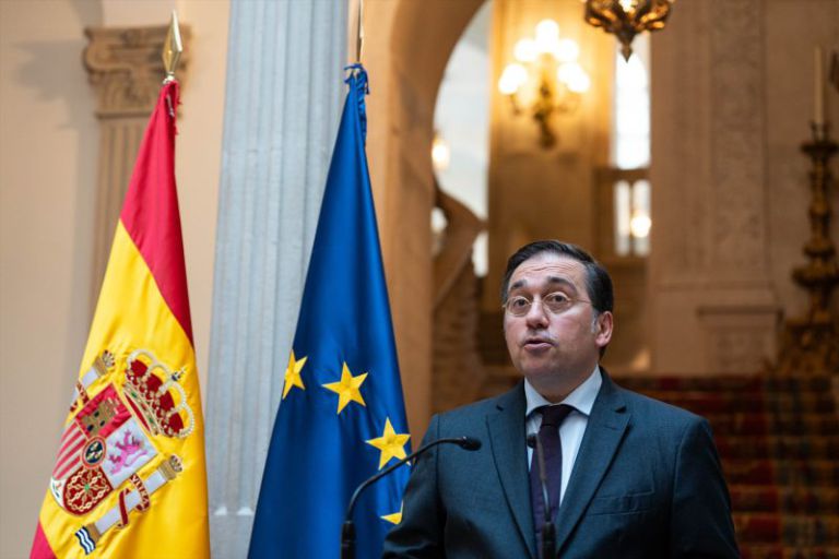 Europapress 6011592 Ministro Asuntos Exteriores Union Europea Cooperacion Jose Manuel Albares