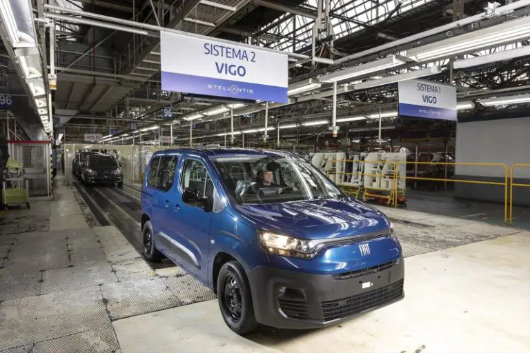 Europapress 4563425 Inicio Produccion Nueva Fiat Doblo Fabrica Stellantis Vigo