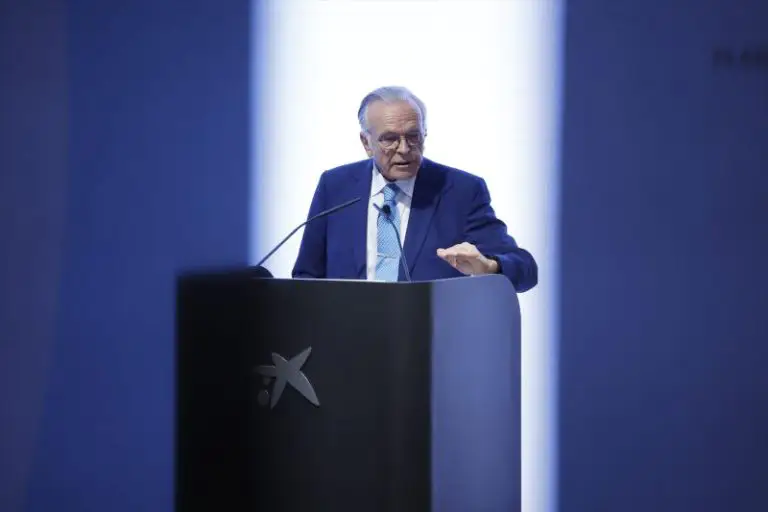 Europapress 6036866 Presidente Criteriacaixa Isidro Faine Interviene Presentacion Nuevo Plan