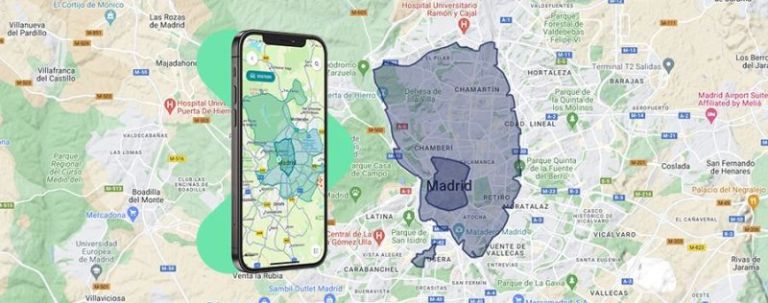Mapa Zonas De Bajas Emisiones Bipdrive