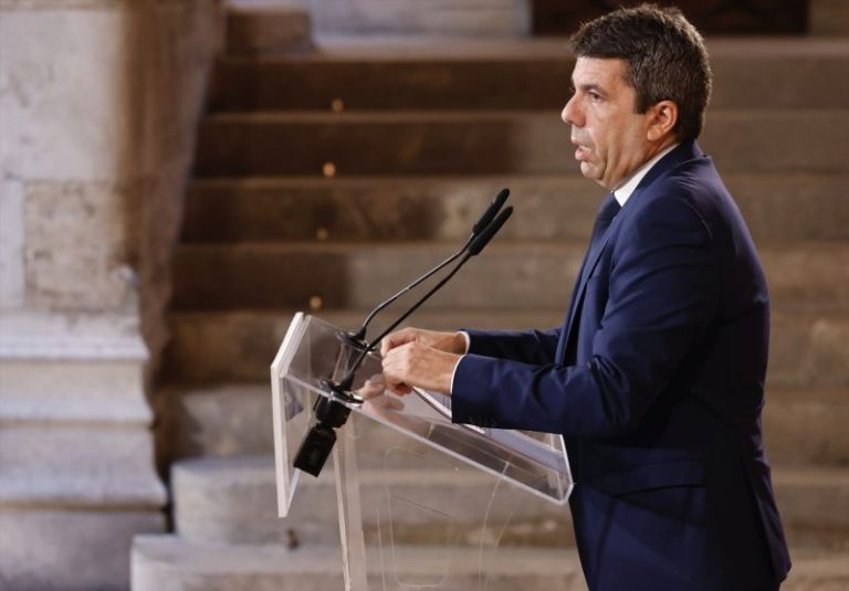 Europapress 7072958 Carlos Mazon Anuncia Dimision Presidente Generalitat