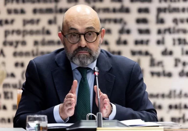 Europapress 7262292 Presidente Adif Luis Pedro Marco Pena Comparecencia Comision Investigacion