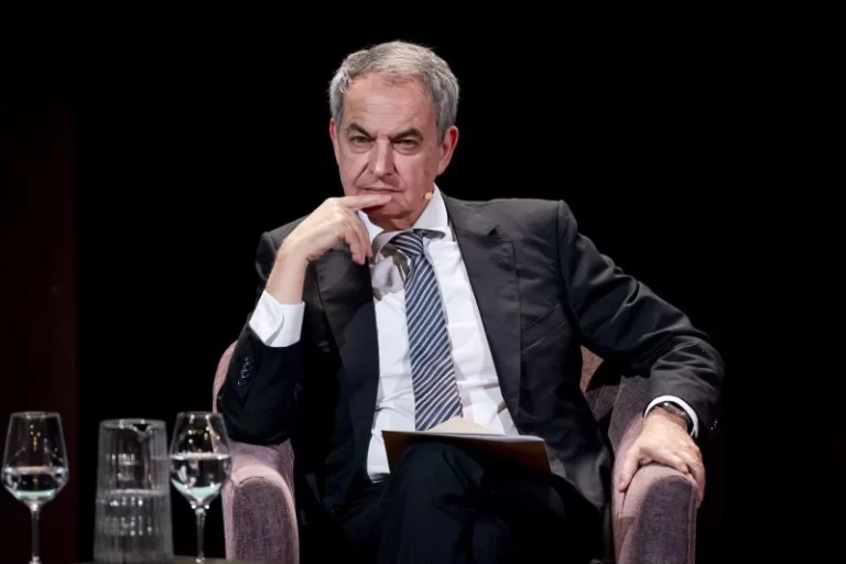 Europapress 7263741 Expresidente Gobierno Jose Luis Rodriguez Zapatero Interviene Presentacion