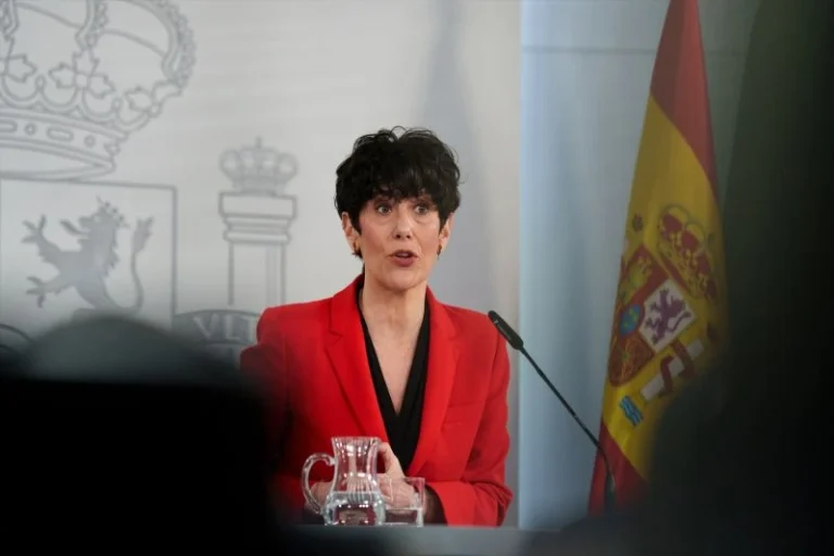 Europapress 7438860 Ministra Inclusion Seguridad Social Migraciones Elma Saiz Rueda Prensa