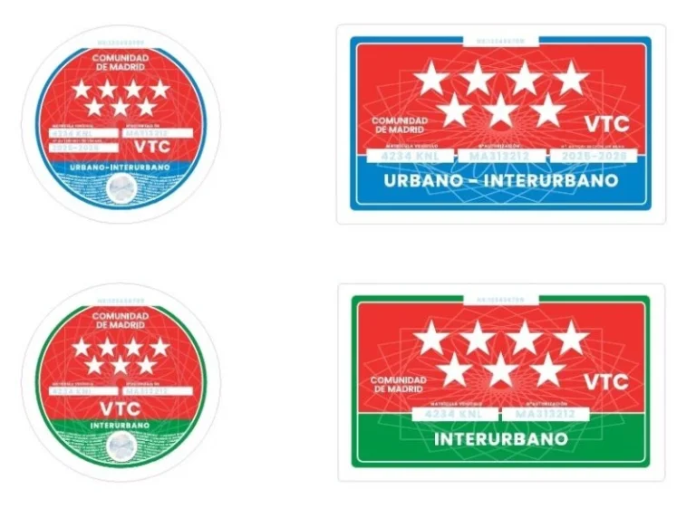 Europapress 7519068 Nuevos Distintivos Vtc Comunidad