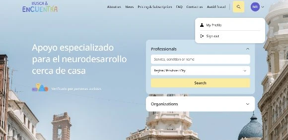 Portal Web Busca Encuentra