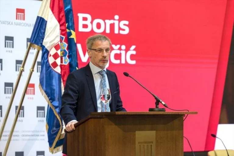 Europapress 7381475 Boris Vujcic Gobernador Banco Nacional Croacia