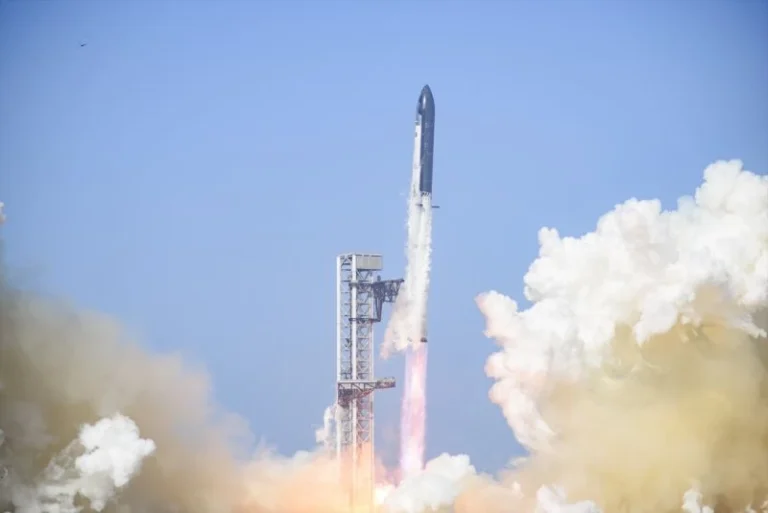 Europapress 7543279 22 May 2026 Us Starbase New Version Of The Spacex Starship Rocket Launches