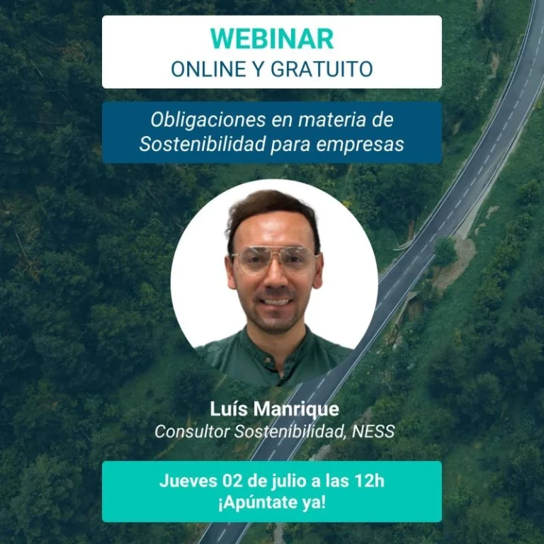 Webinar Ness Sostenibilidad