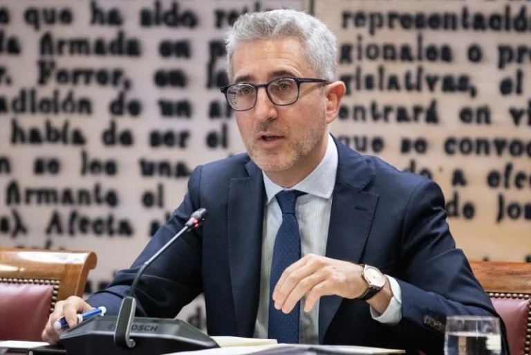 Europapress 7632708 Ministro Hacienda Arcadi Espana Comparece Comision Hacienda 30 Junio