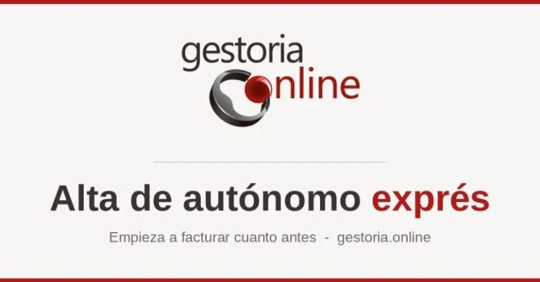 Alta Autonomo Expres Gestoria Online