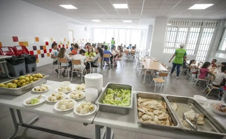Europapress 6978569 Comedor Escolar