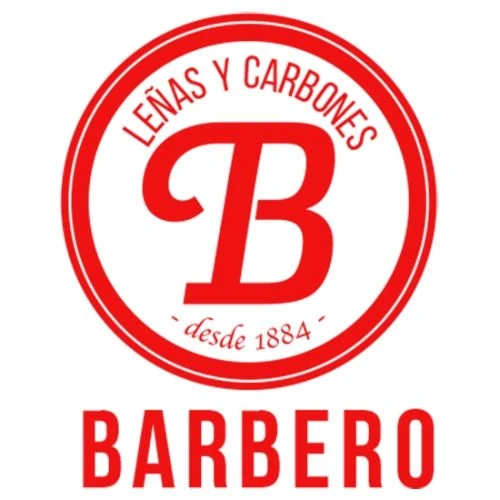Logo Lenas Carbones Barbero Fondo Blaco