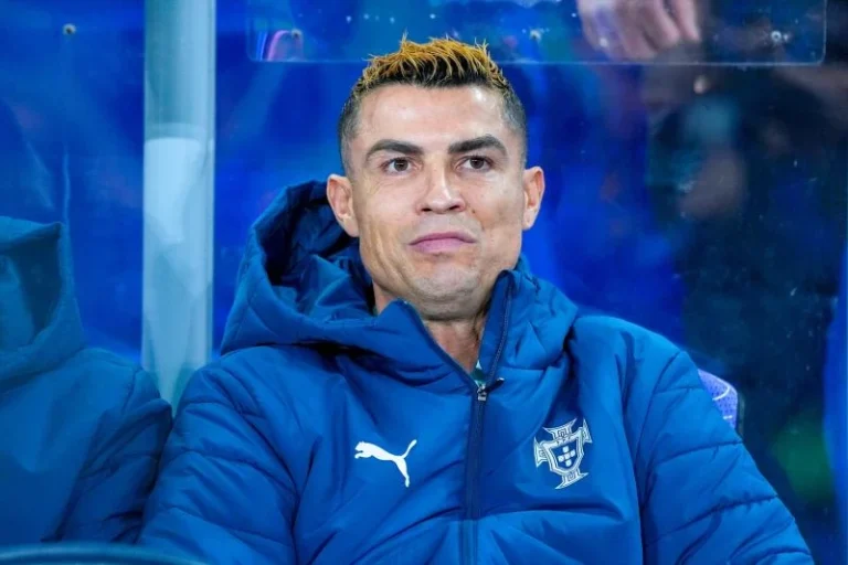 Europapress 7804649 27 September 2026 Norway Oslo Portugals Cristiano Ronaldo On The Bench